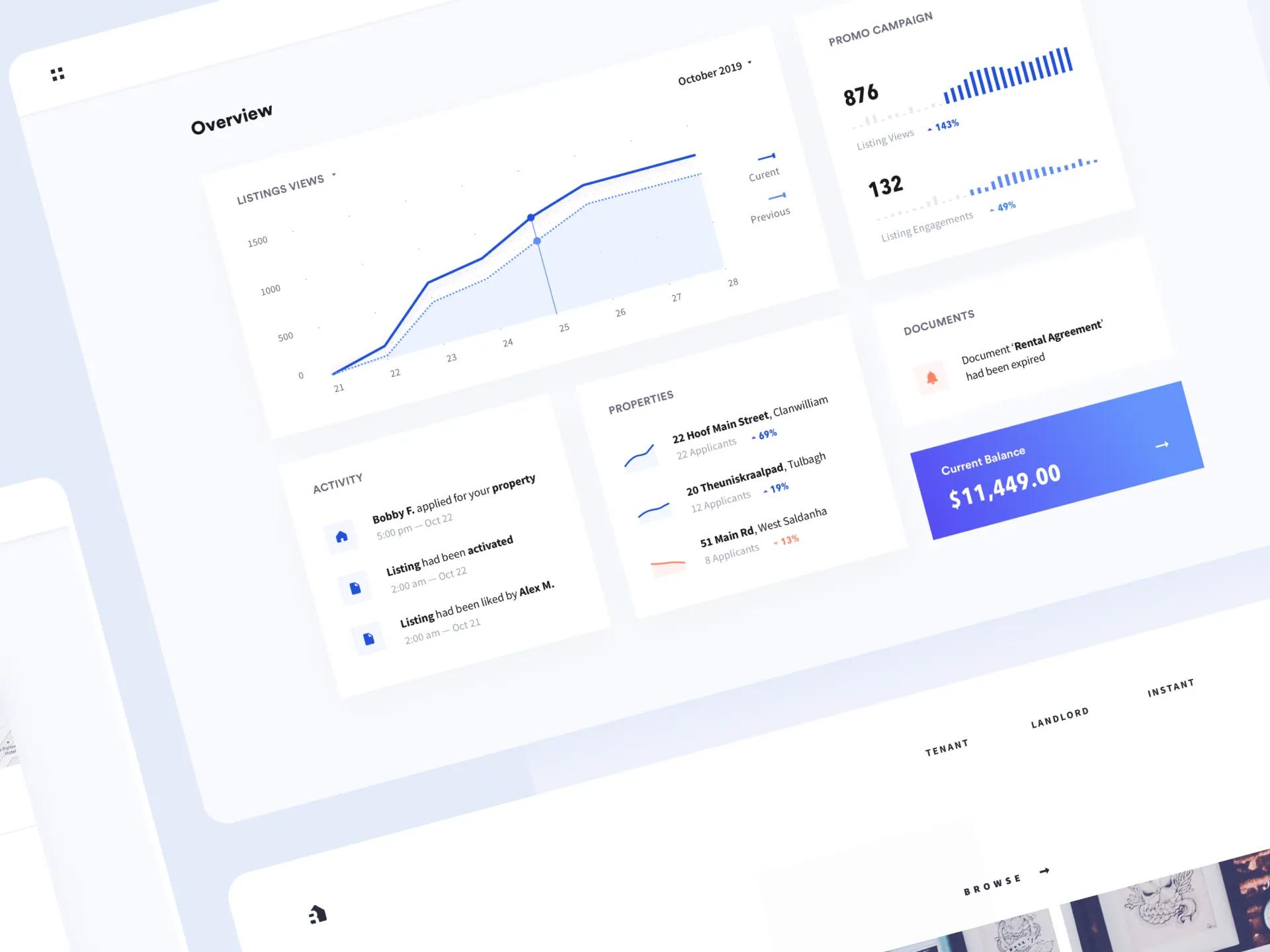 End-to-end rental management platform