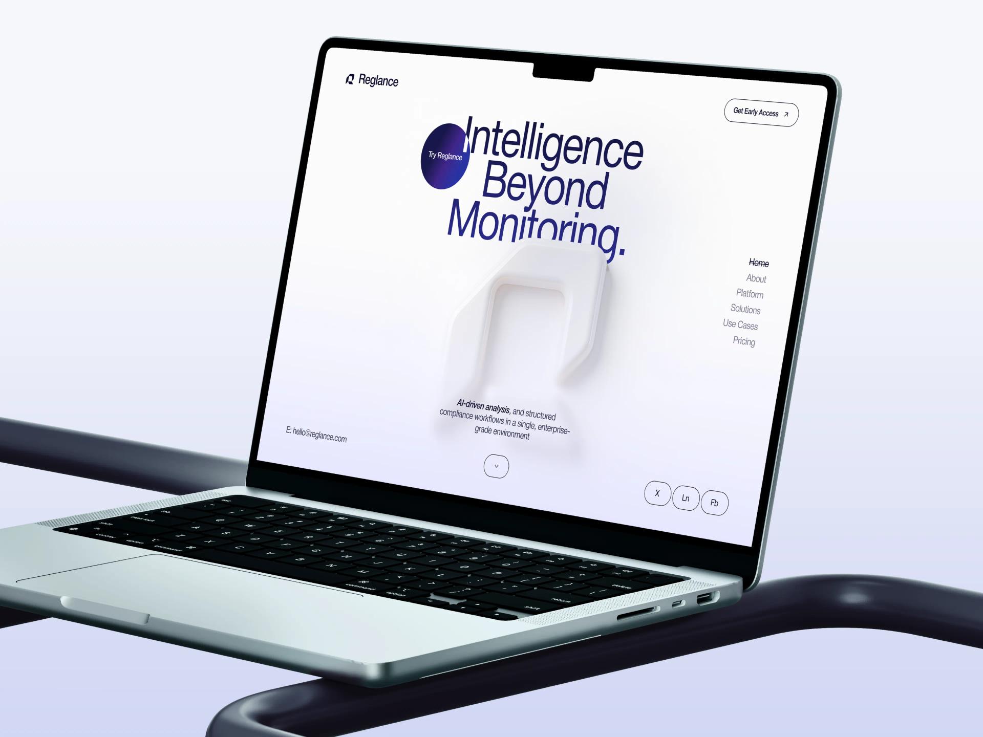 AI-powered regulatory monitoring system architecture and data flow