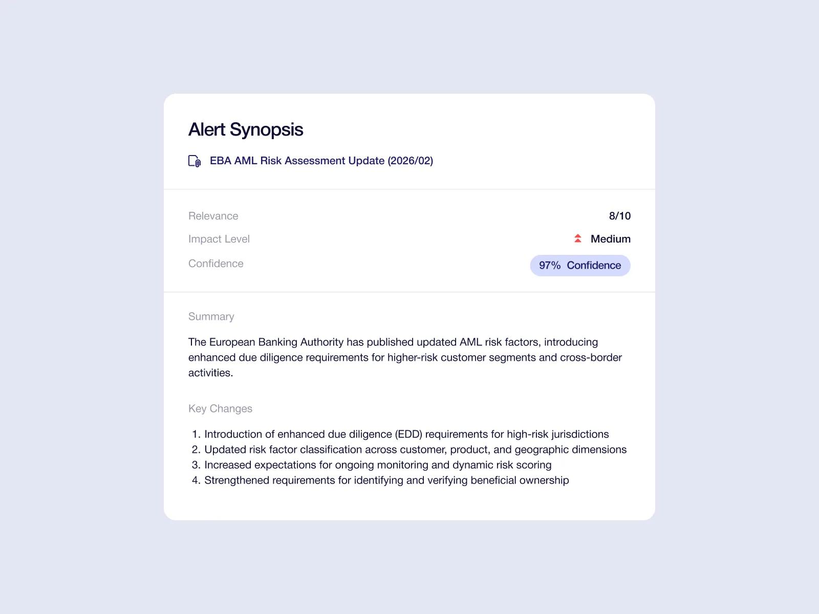 Outcome — reduced manual workload